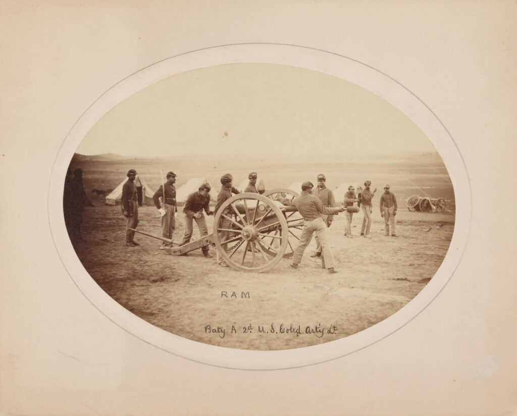 2nd Regiment, United States Colored Light Artillery, Battery A: Ram, ca. 1864