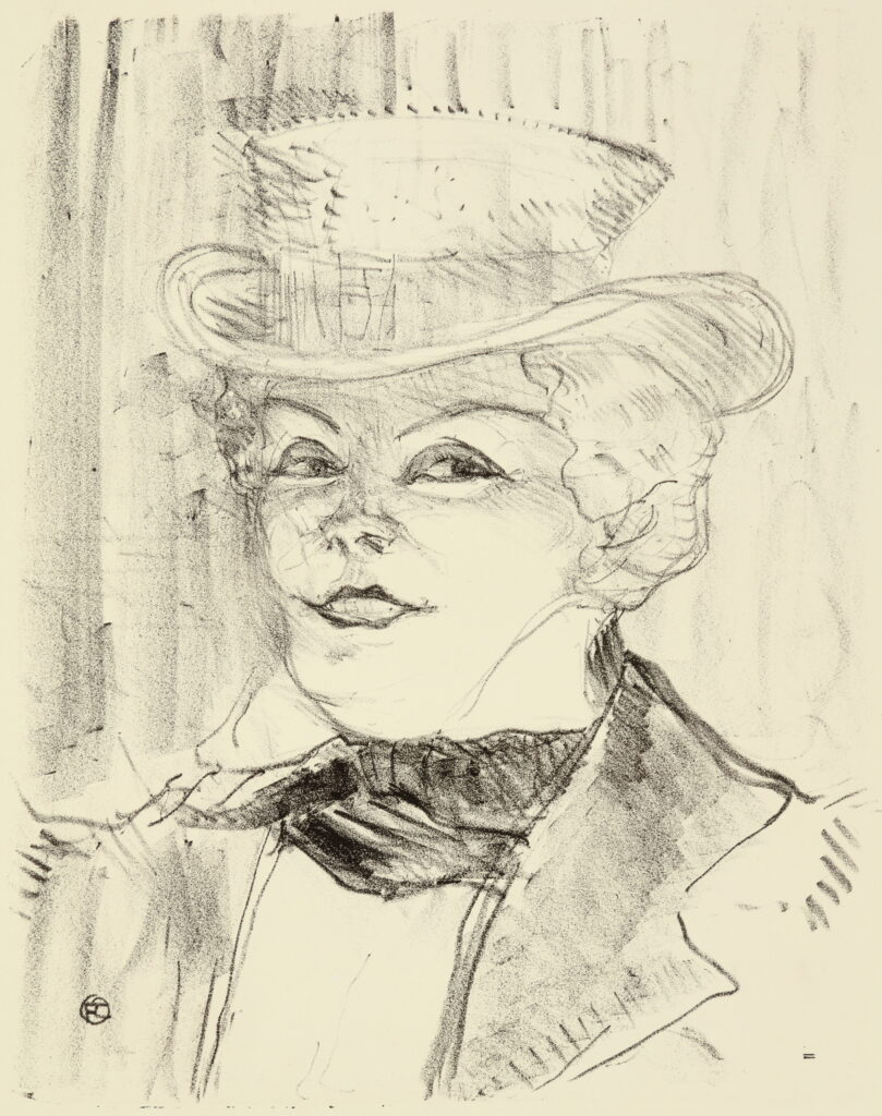 Henri de Toulouse‑Lautrec French, 1864–1901 Madame Réjane in Madame Sans‑Gêne